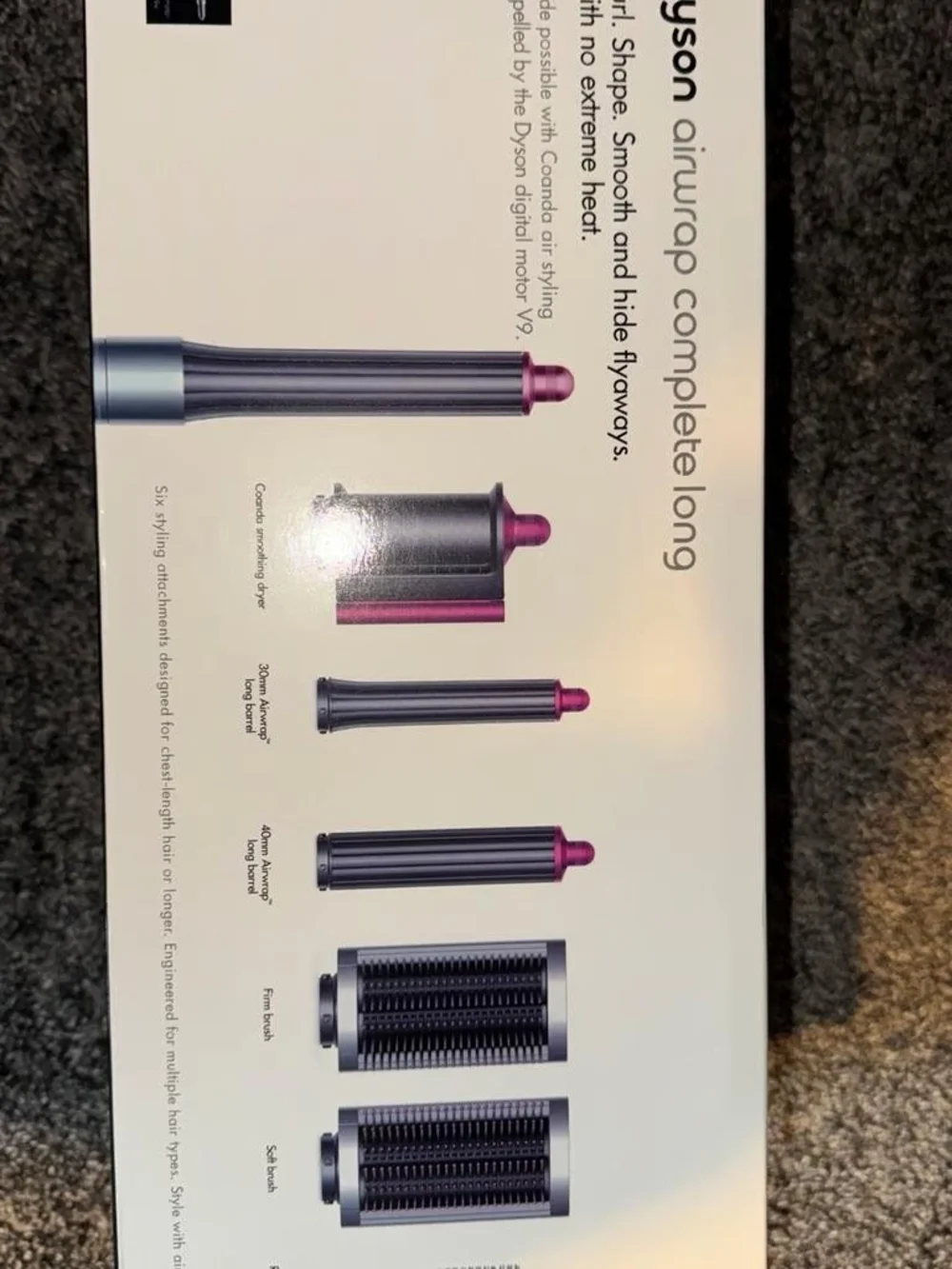 Dyson Airwap Limited Edition Ceramic Nickel/Copper Airwrap Multi-Styler